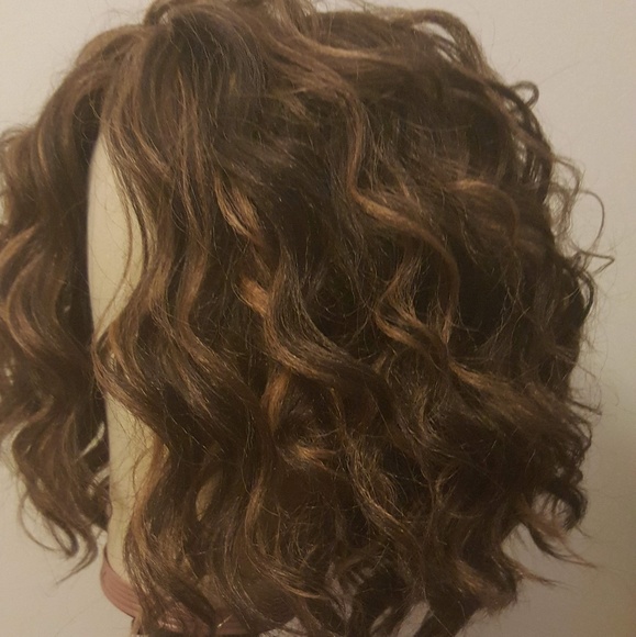 New Hand-made Ocean Wave Crochet Wig #4/27 - Picture 3 of 6